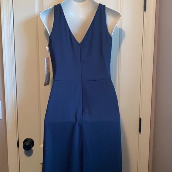 Navy Bill Levkoff dress - Picture 5 of 11